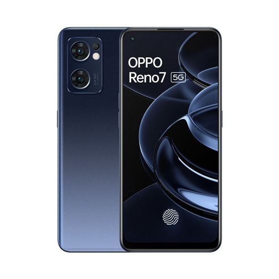 Oppo Reno 7 Dual Sim, 256GB, 8GB RAM, 5G - Starry Black