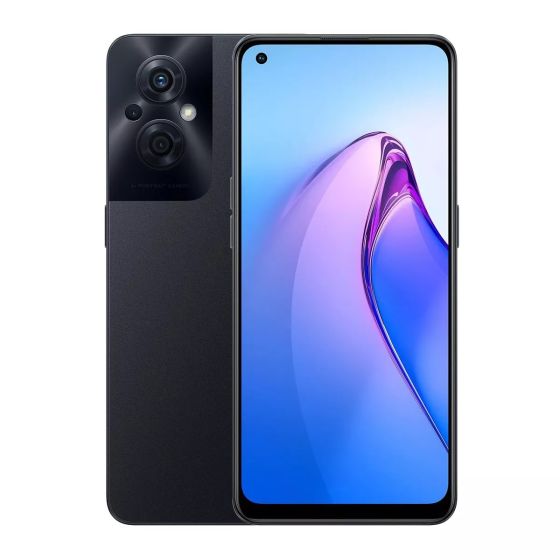 Oppo Reno 8 Z Dual SIM, 128GB, 8GB RAM, 5G- Starlight Black