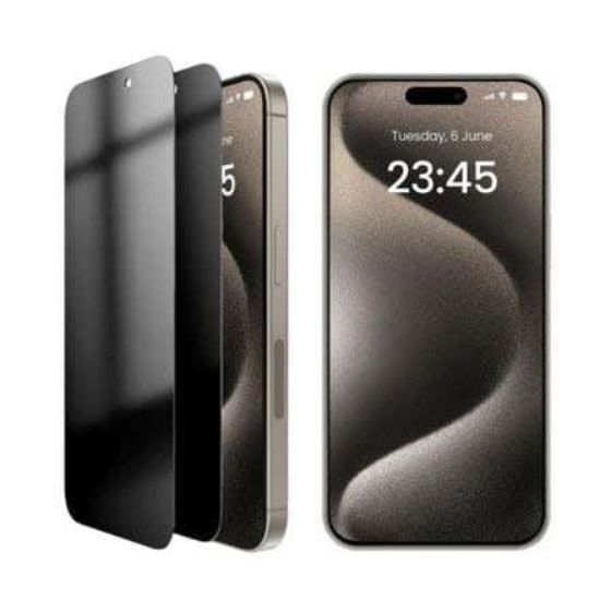 UGREEN Privacy Screen Protector for iPhone 15 Pro - Clear