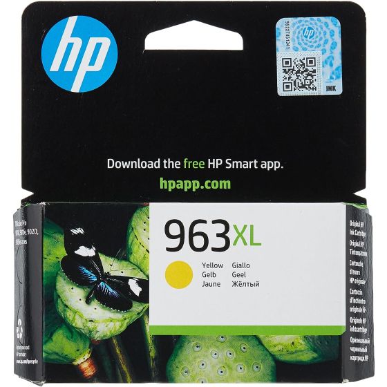 خرطوشة حبر اتش بي 963XL لطابعات اتش بي، اصفر - 3JA29AE