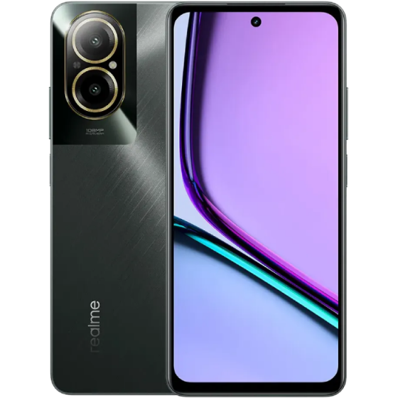 ريلمي C67 بشريحتين، 128 جيجا، 6 جيجا رام، 4G LTE - اسود