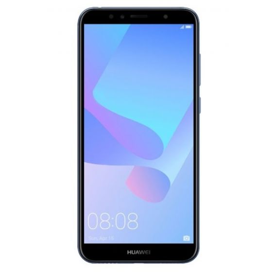 Huawei Y6 2018 Dual Sim, 16GB, 4G LTE - Blue