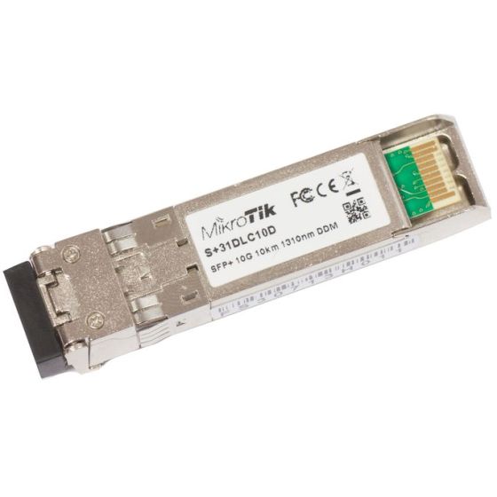 جهاز ارسال واستقبال اشارة LC UPC مزدوج ميكروتيك، فضي - S-31DLC10D