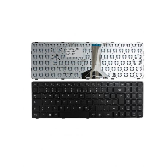 Lenovo Replacement Laptop Keyboard for Lenovo Ideapad 100-15ibd - Black