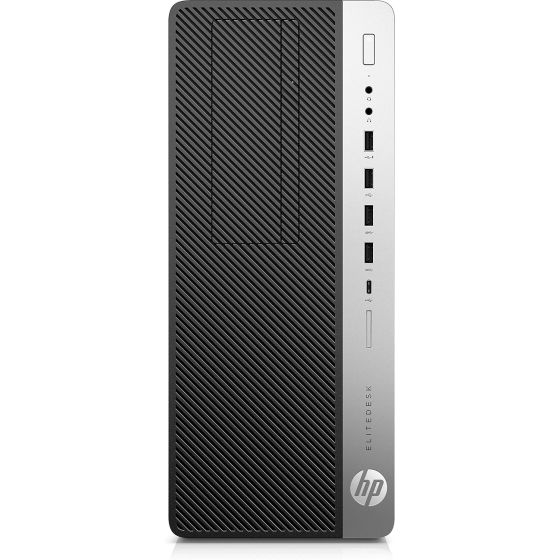 كيسة كمبيوتر اتش بي ايليت ديسك 800 G3 تاور، انتل كور i5-6500، هارد HDD سعة 500 جيجا، 8 جيجا رام، كارت شاشة انتل جرافيكس، دوس - اسود