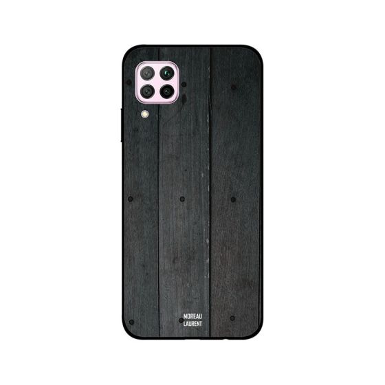Moreau Laurent Three Pieces Wooden Pattern Printed Back Cover for Huawei Nova 7i