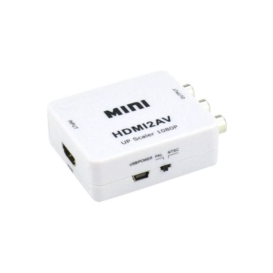 HDMI to 3-RCA Adapter - White