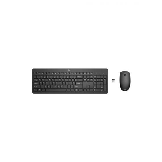HP 230 Wireless Keyboard and Mouse, Black - 18H24AA