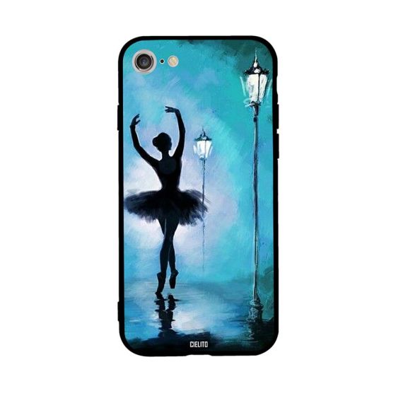 Girl Dance On Street Printed Back Cover for Apple iPhone 8