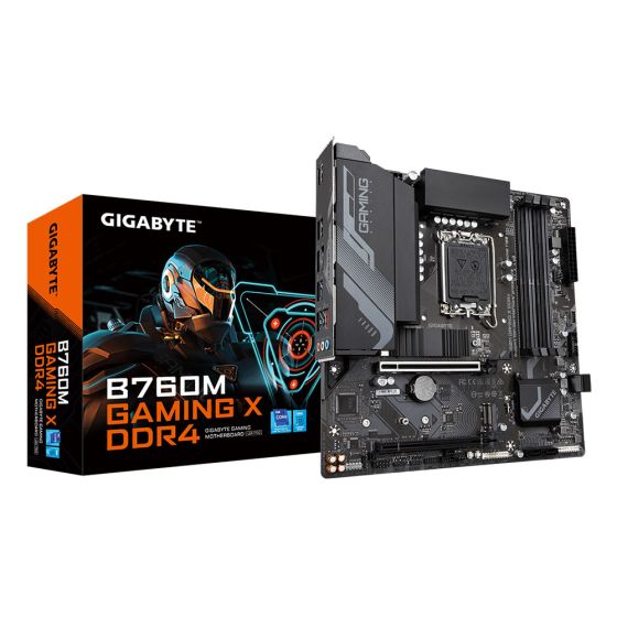 ماذر بورد  جيمنج جيجابايت B760M X LGA1700 مايكرو ATX - اسود