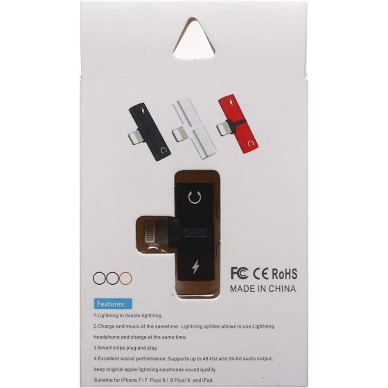Music & Charging Lightning Splitter