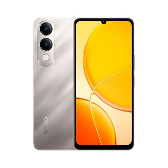 Vivo Y04, 64GB, 4GB RAM, 4G LTE, Dual SIM- Titanium Gold