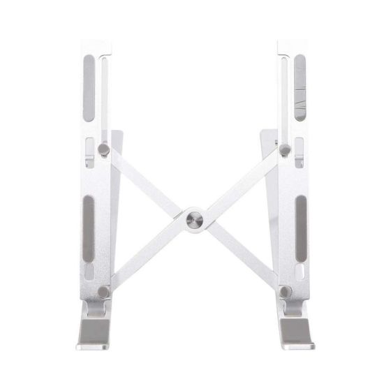 Aluminium Laptop Stand for Laptops and Tablets 10 - 15.6 Inch, Silver- ALTBL1202
