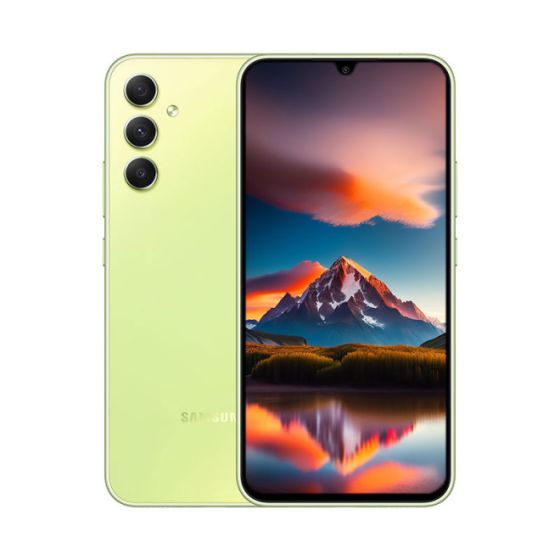 سامسونج جالكسي A34، سعة 128 جيجا، رام 8 جيجا، بشريحتين، شبكة 5G - ليموني