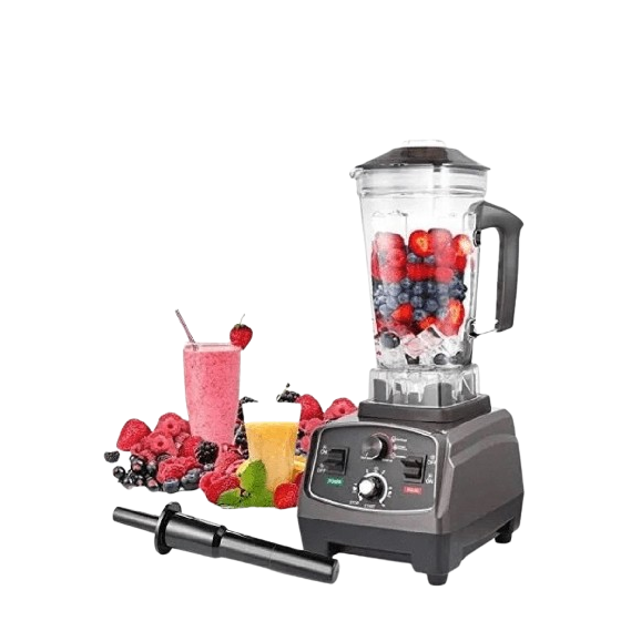 Kitchen Genie Blender, 2 Liter, 2200 Watt, Black - HB2100BL