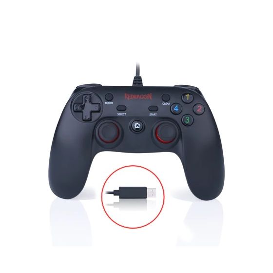 Redragon G807 Wired Controller - Black