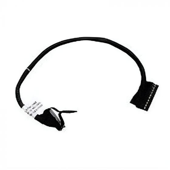 موصل بطارية مع حزام مسطح لاب توب ديل E5450، E5470، 19.5 سم - أسود