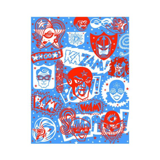 Comic Hero Skin For Apple Ipad Mini 6th Gen