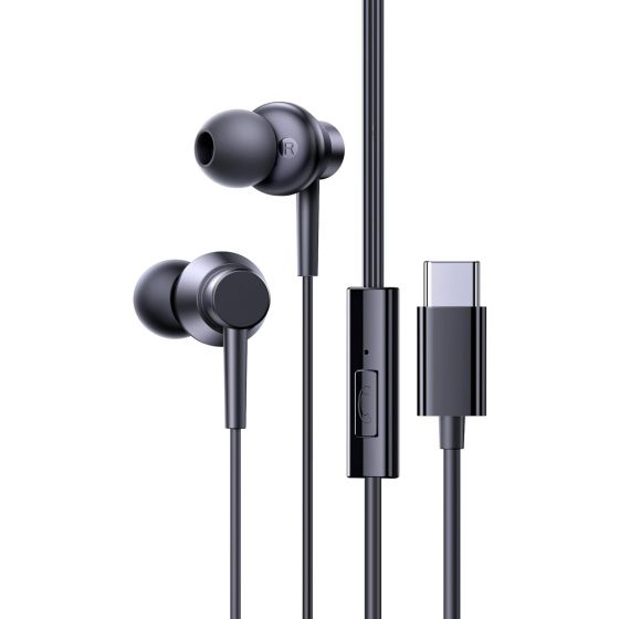 Baseus Encok CZ11 Wired Earphones, Black - A00164300113-Z1