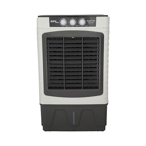 Skyline Grand Cool Air Cooler, 90 Liters  - Grey and White, AC70N-10N