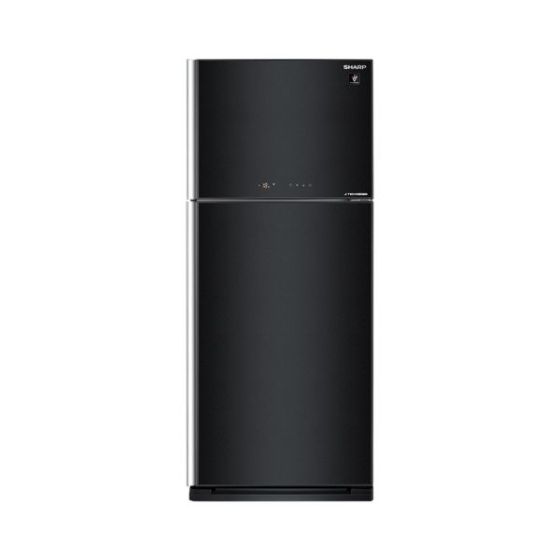 Sharp No Frost Refrigerator, 396 Liters, Inverter, Black - SJ-GV48G-BK