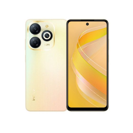 Infinix Smart 8, 64GB, 2GB RAM, 4G LTE, Dual SIM - Shiny Gold