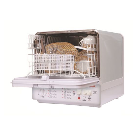 Fresh Countertop Dishwasher, 6 Place Settings, White - Forrera