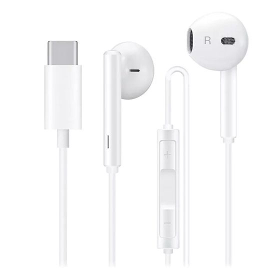 Huawei CM33 In Ear Wired Earphone with Microphone - White