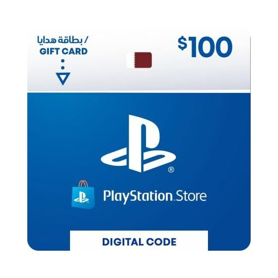 كارت ديجيتال PSN  سوني بلايستيشن 100 دولار - قطر