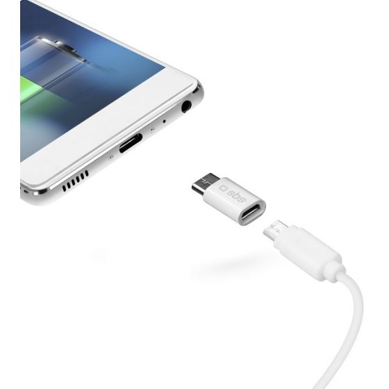 SBS USB Type C Adapter - White