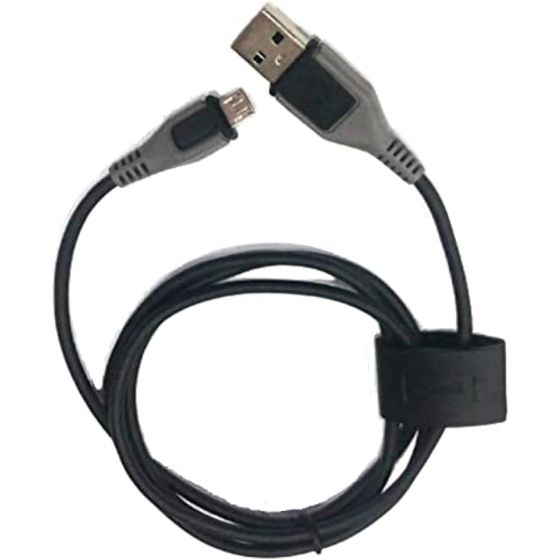 كابل شحن USB الي مايكرو USB - اسود
