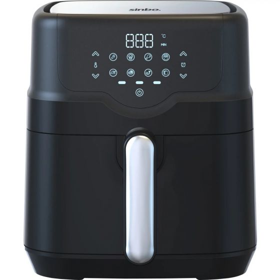 Sinbo Digital Air Fryer, 4.5 Liter, 1500 Watt, Black - SCO-5056
