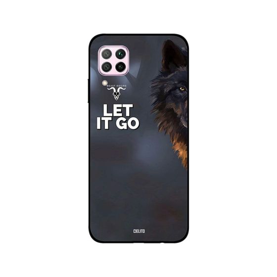 Cielito LetIt Go Wolf Design Printed Back Cover for Huawei Nova 7i