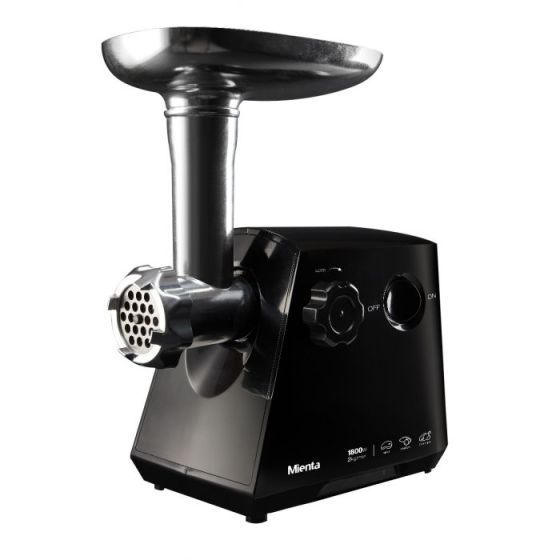 Mienta Electric Meat Grinder, 1800 Watt, Black - MM51138A