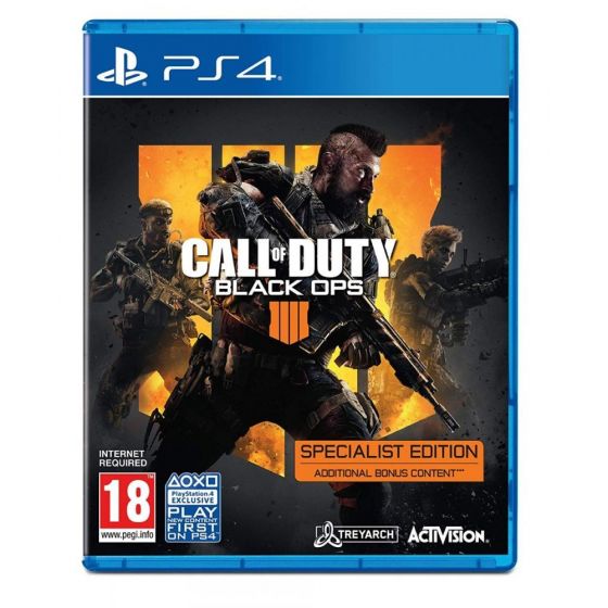 Call Of Duty Black Ops 4 Game Specialist Edition for Play Station 4