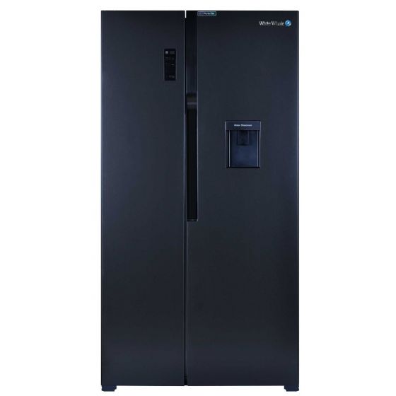 White Whale No-Frost Refrigerator, 515 Liters, Inverter Motor, Black - WR-8120IKB