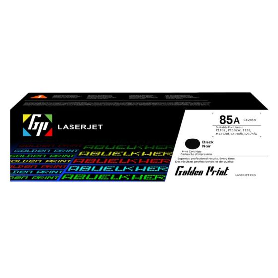 HP Golden Print 85A Ink Cartridge for Printers - Black