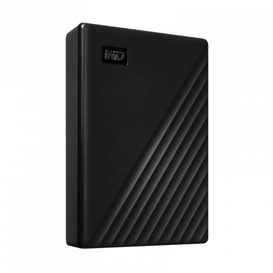 Western Digital My Passport External HDD, 6TB, USB 3.2, Up to 5Gb/s, Black - ‎WDBR9S0060BBK-WESN