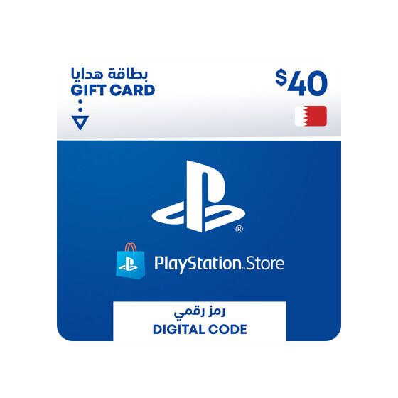 كارت ديجيتال PSN  سوني بلايستيشن 40 دولار - البحرين