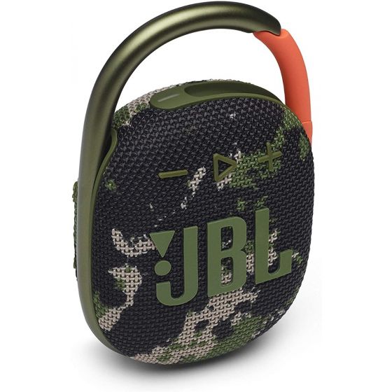 JBL Clip 4 Mini Bluetooth Speaker- Squad Camo