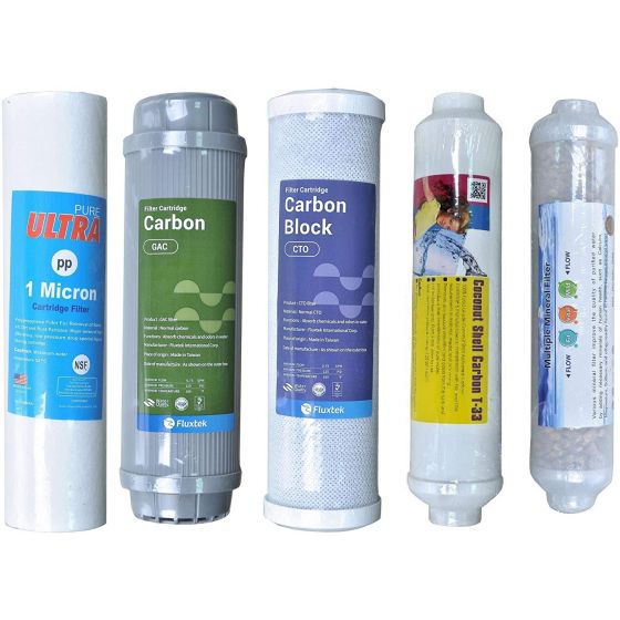 Fluxtek 5 Cartridges Set - White