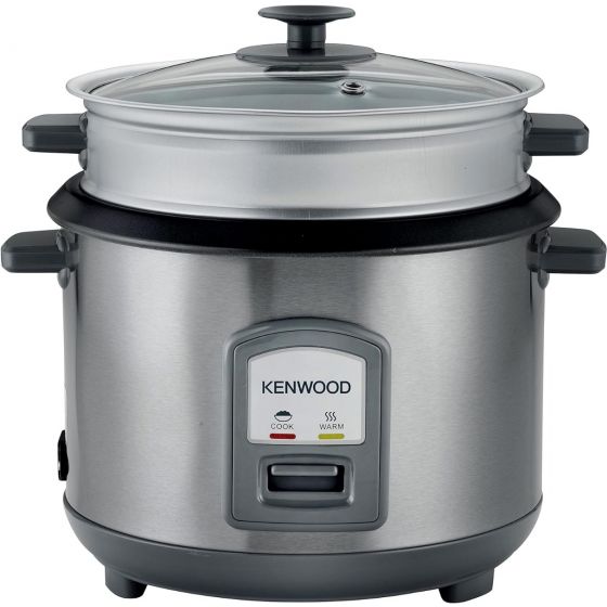 Kenwood  Electric Rice Cooker, 2.8 Liter, 1000 Watt, Stainless Steel- rcm71.000ss