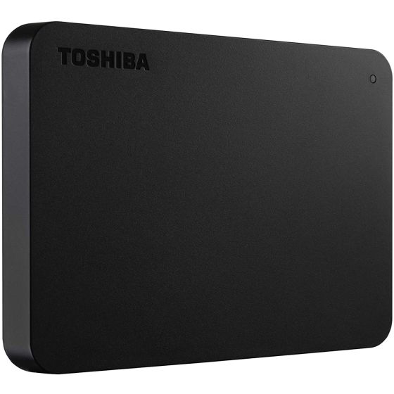 Toshiba Canvio Basics External Hard Drive, 2TB, Black - HDTB420EK3AA