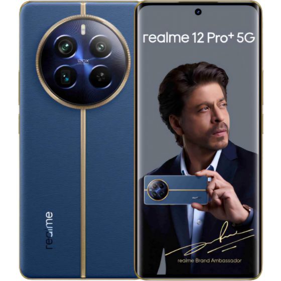 ريلمي 12 برو بلس، سعة 512 جيجا، رام 12 جيجا، شبكة 5G، بشريحتين اتصال - صب مارين بلو
