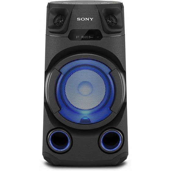 Sony Party Bluetooth Speaker, Black and Blue- MHC-V13 