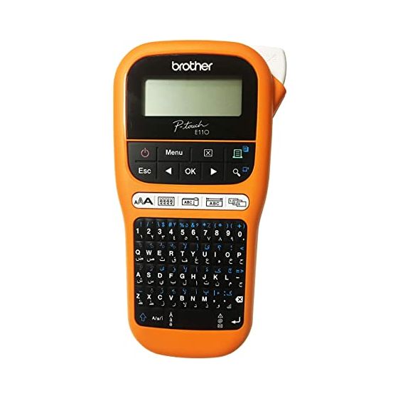 Brother Label Printer, Orange - PT-E110VP