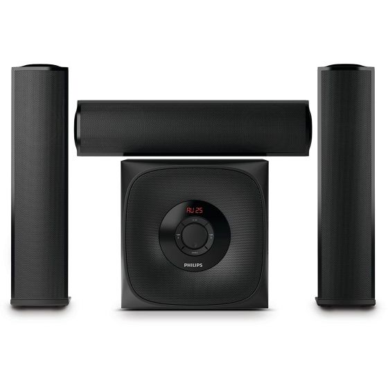 Philips 3.1 Channel Multimedia Speaker System, Black - MMS3160B 94