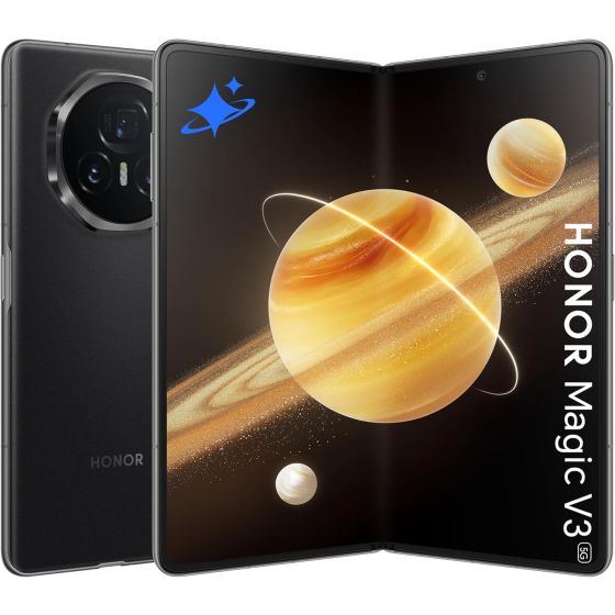 Honor Magic V3, 512GB, 12GB RAM, 5G, Dual SIM- Velvet Black
