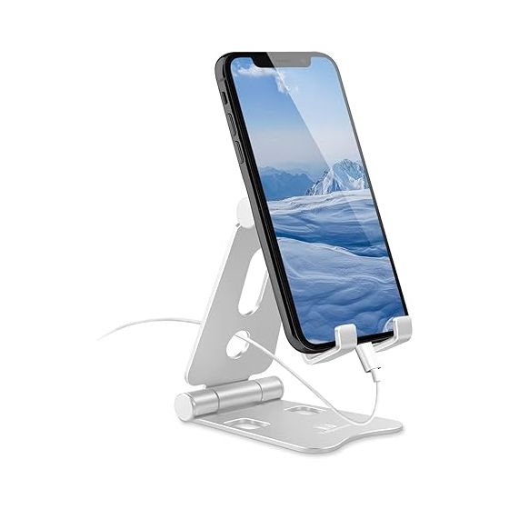 Tobeoneer Foldable Phone and Tablet Stand - Silver