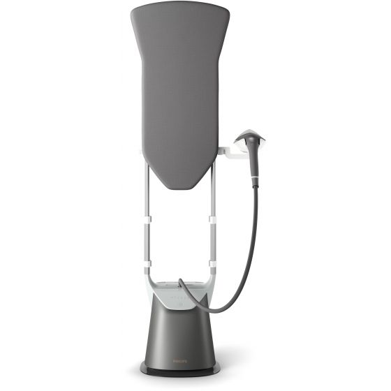 Philips 8000 Series Garment Steamer, 2400 Watt, 2 Liters, Grey - GC628/86